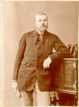 Rudolf Schnaubelt. Fahndungsfoto Mai 1886