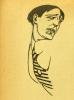 Carl Julius Haidvogel. Porträtzeichnung in: Mocca (Wien) August 1930